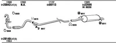 Система выпуска ОГ WALKER купить