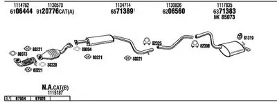 Система выпуска ОГ WALKER купить