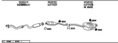 Система выпуска ОГ WALKER купить