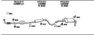 Система выпуска ОГ WALKER купить