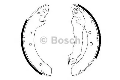 Комплект тормозных колодок BOSCH купить
