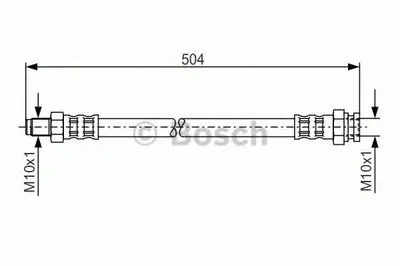 Тормозной шланг BOSCH купить