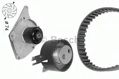 Водяной насос + комплект зубчатого ремня BOSCH купить
