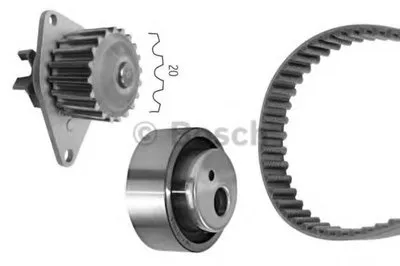 Водяной насос + комплект зубчатого ремня BOSCH купить