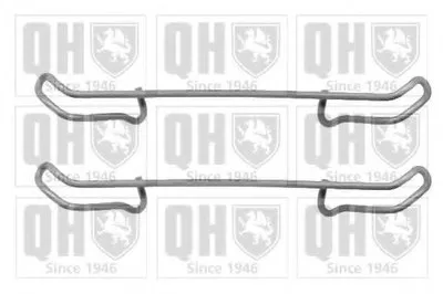 Комплектующие, колодки дискового тормоза QUINTON HAZELL купить