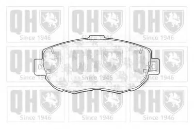 Комплект тормозных колодок, дисковый тормоз QUINTON HAZELL купить