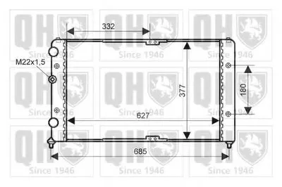 Радиатор, охлаждение двигателя QUINTON HAZELL купить