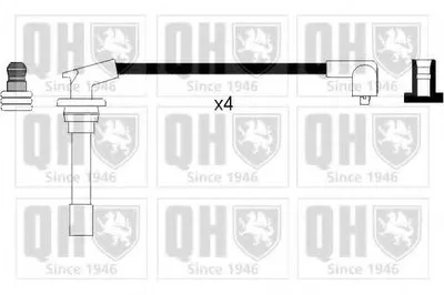 Комплект проводов зажигания CI QUINTON HAZELL купить