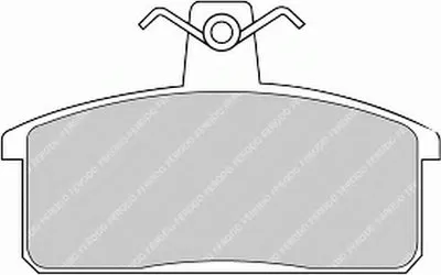 Комплект тормозных колодок, дисковый тормоз PREMIER FERODO купить