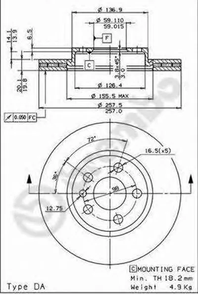 Тормозной диск AP купить