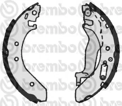 Комплект тормозных колодок BREMBO купить