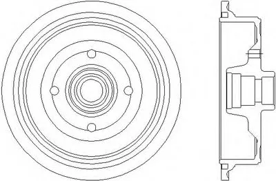 Тормозной барабан HELLA PAGID купить