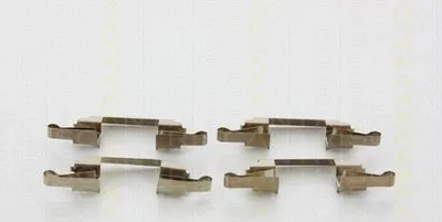 Комплектующие, колодки дискового тормоза TRISCAN купить