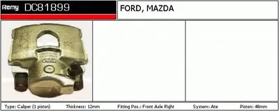 Тормозной суппорт Remanufactured REMY (Multiline) DELCO REMY купить