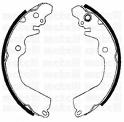 Комплект тормозных колодок METELLI купить