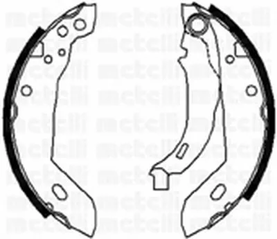 Комплект тормозных колодок METELLI купить