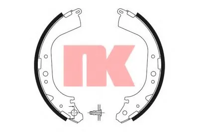 Комплект тормозных колодок NK купить