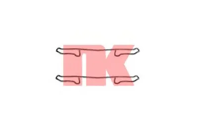 Комплектующие, колодки дискового тормоза NK купить
