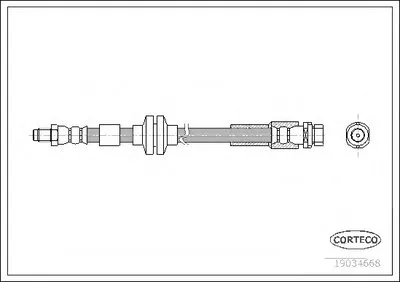 Тормозной шланг CORTECO купить