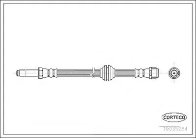 Тормозной шланг CORTECO купить