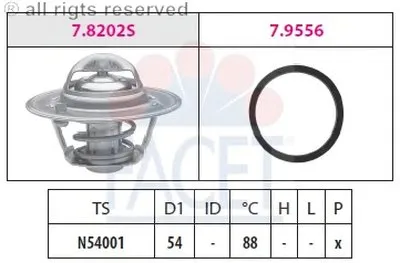 Термостат, охлаждающая жидкость FACET купить