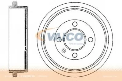 Тормозной барабан VAICO купить