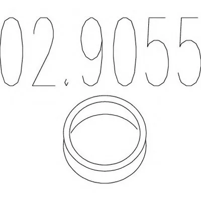 Прокладка, труба выхлопного газа MTS купить