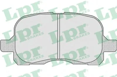 Комплект тормозных колодок, дисковый тормоз LPR купить
