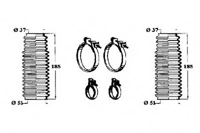 Комплект пылника, рулевое управление OCAP купить