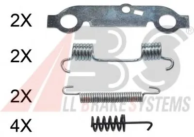 Комплектующие, стояночная тормозная система A.B.S. купить