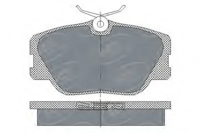 Комплект тормозных колодок, дисковый тормоз SCT Germany купить