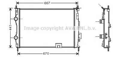 Радиатор, охлаждение двигателя