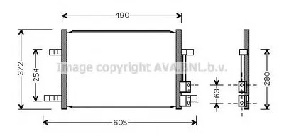 Конденсатор, кондиционер AVA QUALITY COOLING купить