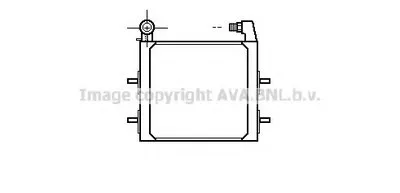 Масляный радиатор, автоматическая коробка передач AVA QUALITY COOLING купить
