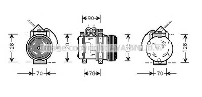 Компрессор, кондиционер AVA QUALITY COOLING купить
