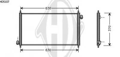 Конденсатор, кондиционер DIEDERICHS купить