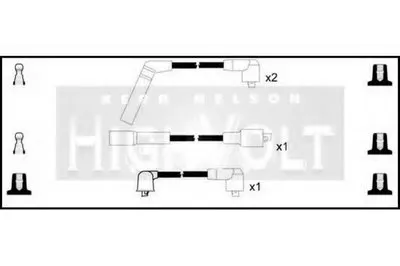 Комплект проводов зажигания HighVolt STANDARD купить