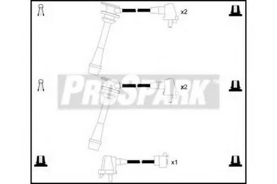 Комплект проводов зажигания ProSpark STANDARD купить