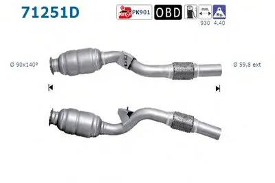 Катализатор для переоборудования AS купить