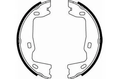 Комплект тормозных колодок, стояночная тормозная система GIRLING купить