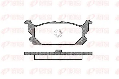 Комплект тормозных колодок, дисковый тормоз KAWE купить