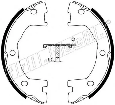 Комплект тормозных колодок, стояночная тормозная система fri.tech. купить