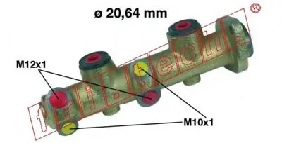 целиндер ручного тормоза fri.tech. купить