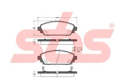 Комплект тормозных колодок, дисковый тормоз sbs купить