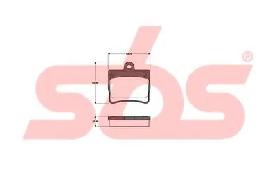 Комплект тормозных колодок, дисковый тормоз sbs купить