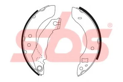 Комплект тормозных колодок sbs купить
