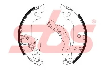 Комплект тормозных колодок sbs купить