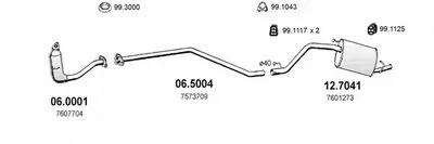 Система выпуска ОГ ASSO купить