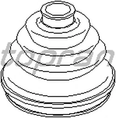 Пыльник, приводной вал TOPRAN купить