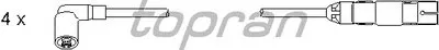 Комплект проводов зажигания TOPRAN купить
